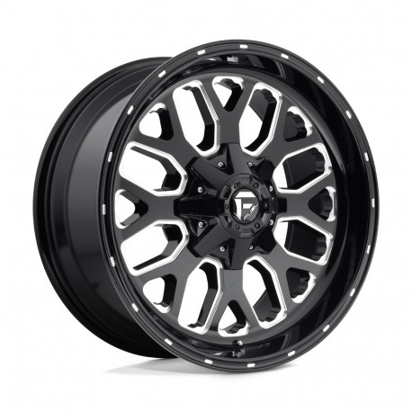 Fuel aluminum wheels Fuel D588 TITAN wheel 22x12 8x170 125.1 ET-44, Gloss black | races-shop.com