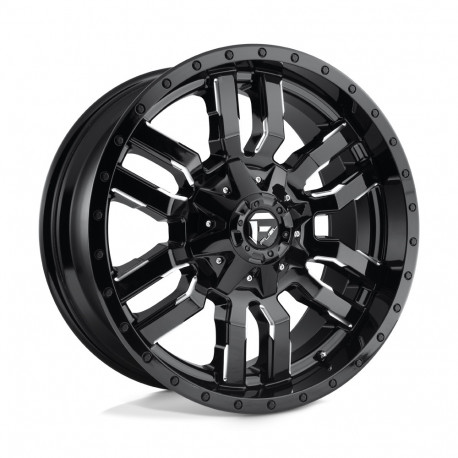 Fuel aluminum wheels Fuel D595 SLEDGE wheel 22x9.5 8x165.1 125.1 ET20, Gloss black | races-shop.com