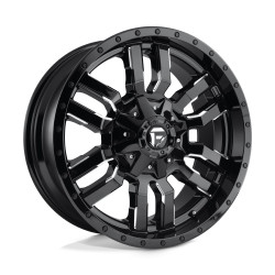 Fuel D595 SLEDGE wheel 22x9.5 6x135/6x139.7 106.1 ET19, Gloss black