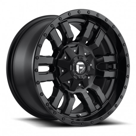 Fuel aluminum wheels Fuel D596 SLEDGE wheel 20x10 6x135/6x139.7 106.1 ET-19, Matte black | races-shop.com