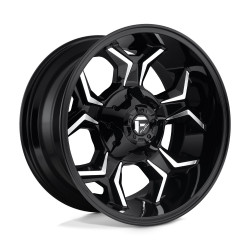 Fuel D606 AVENGER wheel 20x10 8x170 125.1 ET-18, Gloss black