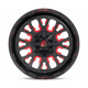 Fuel aluminum wheels Fuel D612 STROKE wheel 17x9 6x135/6x139.7 106.1 ET1, Gloss black | races-shop.com