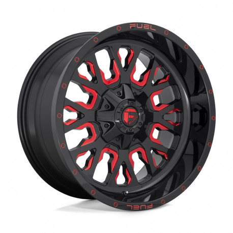 Fuel aluminum wheels Fuel D612 STROKE wheel 20x9 6x135/6x139.7 106.1 ET20, Gloss black | races-shop.com