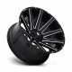 Fuel aluminum wheels Fuel D615 CONTRA wheel 24x12 6x135/6x139.7 106.1 ET-44, Gloss black | races-shop.com