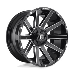 Fuel D615 CONTRA wheel 24x14 6x135/6x139.7 106.1 ET-75, Gloss black