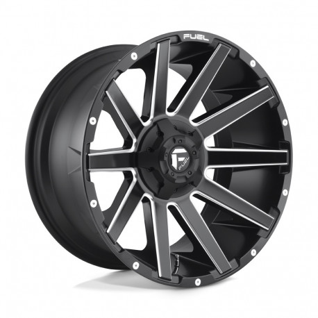 Fuel aluminum wheels Fuel D616 CONTRA wheel 20x10 5x139.7/5x150 110.1 ET-18, Matte black | races-shop.com