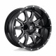 Fuel aluminum wheels Fuel D627 VANDAL wheel 18x9 5x139.7/5x150 110.1 ET1, Gloss black | races-shop.com