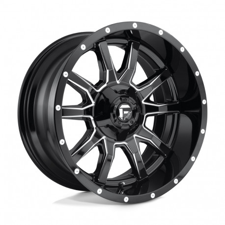 Fuel aluminum wheels Fuel D627 VANDAL wheel 18x9 5x139.7/5x150 110.1 ET1, Gloss black | races-shop.com