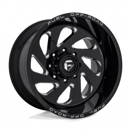 Fuel aluminum wheels Fuel D637 VORTEX wheel 22x12 6x139.7 106.1 ET-45, Gloss black | races-shop.com