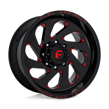 Fuel aluminum wheels Fuel D638 VORTEX wheel 20x10 5x139.7 87.1 ET-18, Gloss black | races-shop.com
