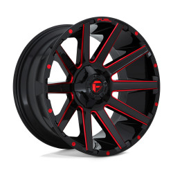 Fuel D643 CONTRA wheel 24x14 6x135/6x139.7 106.1 ET-75, Gloss black