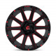 Fuel aluminum wheels Fuel D643 CONTRA wheel 24x14 6x135/6x139.7 106.1 ET-75, Gloss black | races-shop.com
