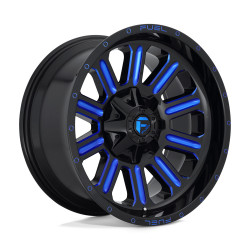 Fuel D646 HARDLINE wheel 20x10 8x165.1 125.1 ET-18, Gloss black