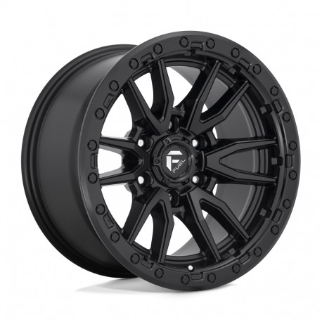 Fuel aluminum wheels Fuel D679 REBEL wheel 22x12 8x165.1 125.1 ET-44, Matte black | races-shop.com