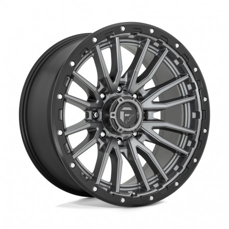 Fuel aluminum wheels Fuel D680 REBEL wheel 22x10 8x165.1 125.1 ET-18, Matte gun metal | races-shop.com