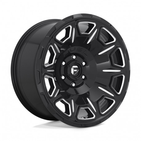 Fuel aluminum wheels Fuel D688 VENGEANCE wheel 17x9 6x139.7 106.1 ET-12, Gloss black | races-shop.com
