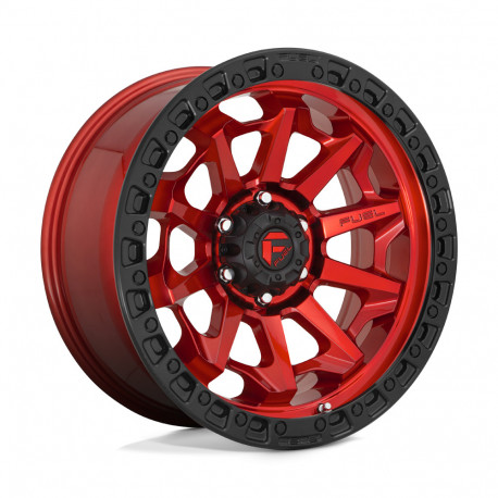Fuel aluminum wheels Fuel D695 COVERT wheel 18x9 6x139.7 106.1 ET20, Candy red | races-shop.com