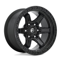 Fuel D697 KICKER wheel 17x9 6x139.7 106.1 ET1, Matte black
