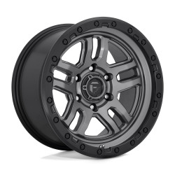 Fuel D701 AMMO wheel 18x9 6x139.7 106.1 ET-12, Matte gun metal