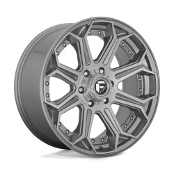 Fuel D705 SIEGE wheel 22x10 8x180 124.2 ET-18, Gunmetal