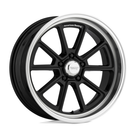 American Racing aluminum wheels American Racing Vintage VN510 DRAFT wheel 18x8 5x114.3 72.56 ET00, Gloss black | races-shop.com