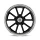 American Racing aluminum wheels American Racing Vintage VN510 DRAFT wheel 18x8 5x127 78.09999999999999 ET00, Gloss black | races-shop.com