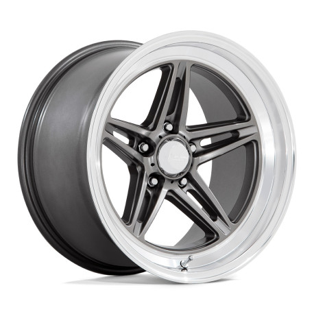 American Racing aluminum wheels American Racing Vintage VN514 GROOVE wheel 18x10 5x120.65 72.56 ET0, Anthracite | races-shop.com