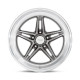 American Racing aluminum wheels American Racing Vintage VN514 GROOVE wheel 18x10 5x120.65 72.56 ET0, Anthracite | races-shop.com
