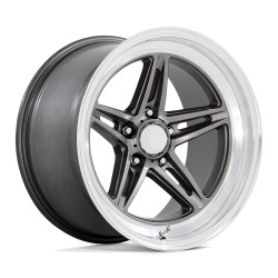 American Racing Vintage VN514 GROOVE wheel 18x8 5x120.65 72.56 ET0, Anthracite