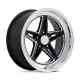 American Racing aluminum wheels American Racing Vintage VN514 GROOVE wheel 18x10 5x114.3 72.56 ET12, Gloss black | races-shop.com