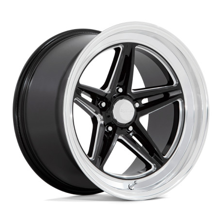 American Racing aluminum wheels American Racing Vintage VN514 GROOVE wheel 18x10 5x127 78.09999999999999 ET0, Gloss black | races-shop.com