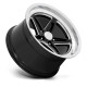 American Racing aluminum wheels American Racing Vintage VN514 GROOVE wheel 18x10 5x127 78.09999999999999 ET0, Gloss black | races-shop.com