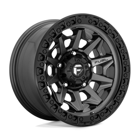 Fuel aluminum wheels Fuel D716 COVERT wheel 18x9 6x139.7 106.1 ET-12, Matte gun metal | races-shop.com