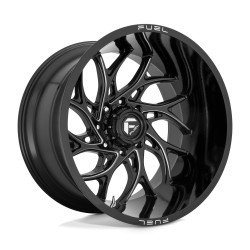 Fuel D741 RUNNER wheel 22x8.25 8x165.1 121.5 ET-214, Gloss black