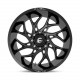 Fuel aluminum wheels Fuel D741 RUNNER wheel 22x8.25 8x165.1 121.5 ET-214, Gloss black | races-shop.com