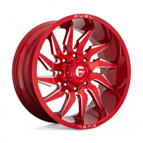 Fuel aluminum wheels Fuel D745 SABER wheel 24x12 5x127 71.5 ET-44, Candy red | races-shop.com