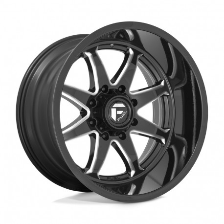 Fuel aluminum wheels Fuel D749 HAMMER wheel 20x10 8x180 124.2 ET-18, Gloss black | races-shop.com