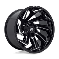 Fuel D753 REACTION wheel 22x12 8x170 125.1 ET-44, Gloss black