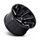 Fuel aluminum wheels Fuel D753 REACTION wheel 22x12 8x165.1 125.1 ET-44, Gloss black | races-shop.com