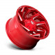 Fuel aluminum wheels Fuel D754 REACTION wheel 18x9 8x170 125.1 ET1, Candy red | races-shop.com