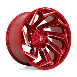 Fuel D754 REACTION wheel 22x12 8x165.1 125.1 ET-44, Candy red