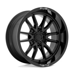 Fuel D760 CLASH wheel 18x9 6x139.7 106.1 ET-12, Gloss black
