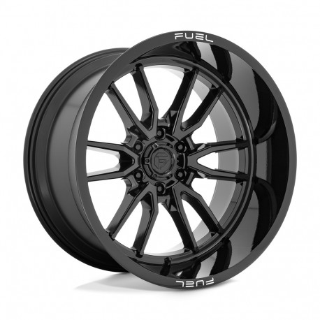 Fuel aluminum wheels Fuel D760 CLASH wheel 22x12 6x139.7 106.1 ET-44, Gloss black | races-shop.com