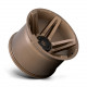Fuel aluminum wheels Fuel D765 SFJ wheel 22x14 5x127/5x139.7 87.1 ET-75, Matte bronze | races-shop.com