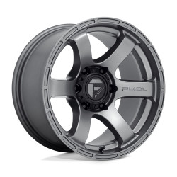 Fuel D767 RUSH wheel 17x9 6x139.7 106.1 ET-12, Matte gun metal