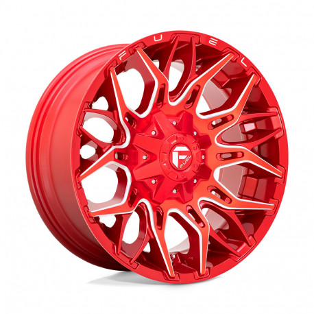 Fuel aluminum wheels Fuel D771 TWITCH wheel 22x12 8x170 125.1 ET-44, Candy red | races-shop.com