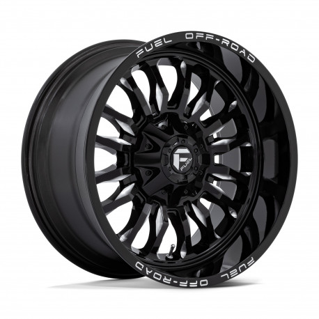 Fuel aluminum wheels Fuel D795 ARC wheel 20x10 6x135/6x139.7 106.1 ET-18, Gloss black | races-shop.com