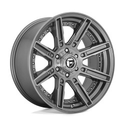 Fuel D710 ROGUE PLATINUM wheel 20x9 6x139.7 106.1 ET1, Gunmetal
