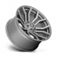 Fuel aluminum wheels Fuel D713 RAGE PLATINUM wheel 24x12 6x135/6x139.7 106.1 ET-44, Gunmetal | races-shop.com