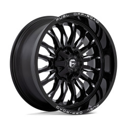 Fuel D795 ARC wheel 22x10 6x135/6x139.7 106.1 ET-18, Gloss black